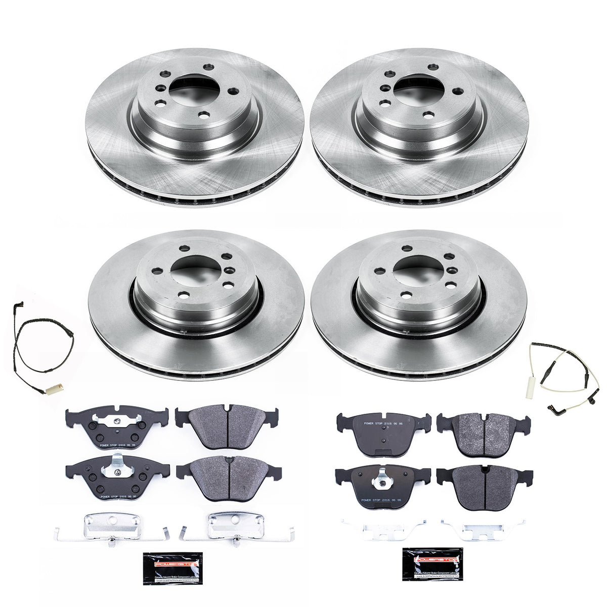 PowerStop Power Stop 06-08 BMW 750i Front & Rear Track Day Brake Kit TDBK4479