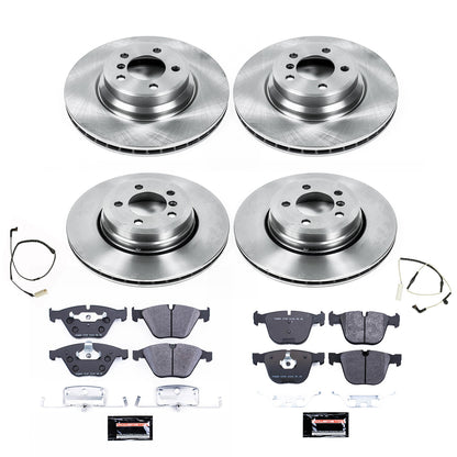 PowerStop Power Stop 06-08 BMW 750i Front & Rear Track Day Brake Kit TDBK4479