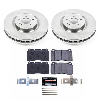 PowerStop Power Stop 08-15 Mitsubishi Lancer Front Track Day Brake Kit TDBK4551