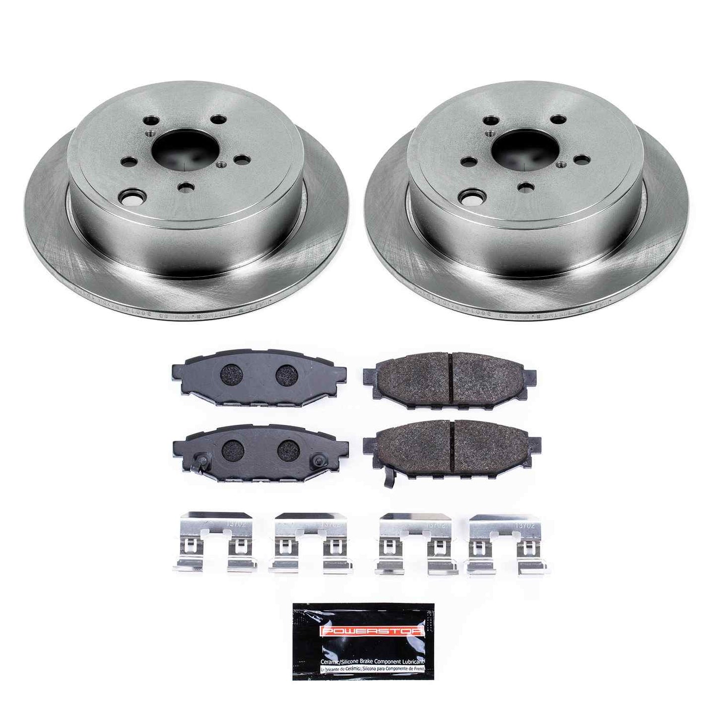 PowerStop Power Stop 13-16 Subaru BRZ Rear Track Day Brake Kit TDBK4631