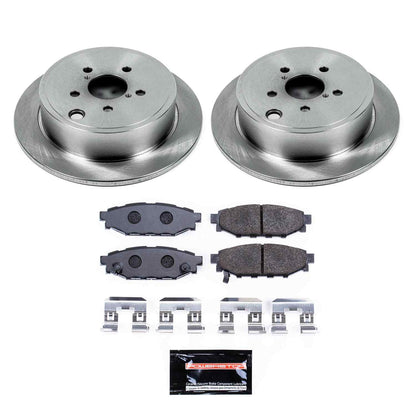 PowerStop Power Stop 13-16 Subaru BRZ Rear Track Day Brake Kit TDBK4631