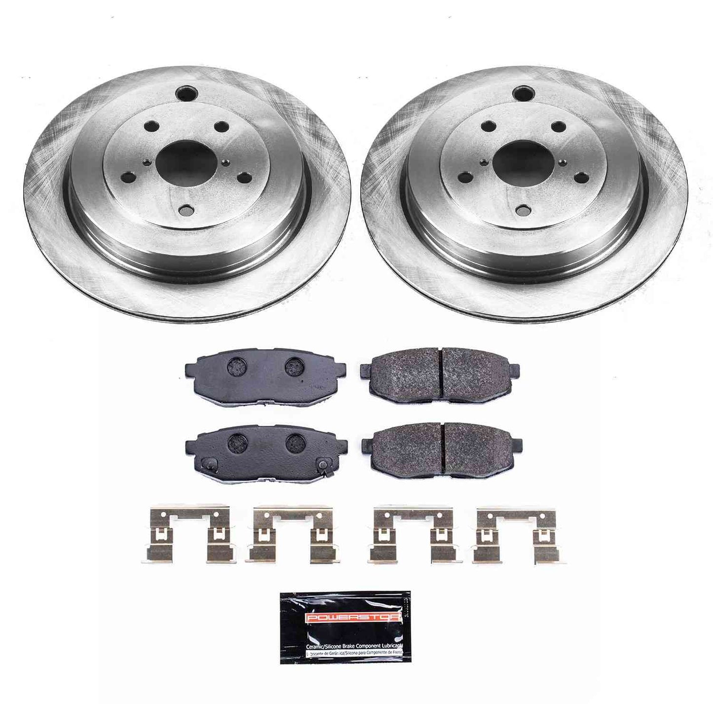 PowerStop Power Stop 06-07 Subaru B9 Tribeca Rear Track Day Brake Kit TDBK4645
