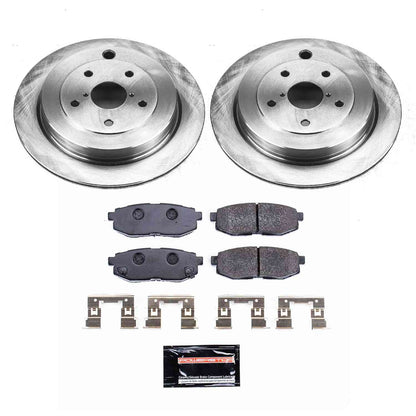 PowerStop Power Stop 06-07 Subaru B9 Tribeca Rear Track Day Brake Kit TDBK4645