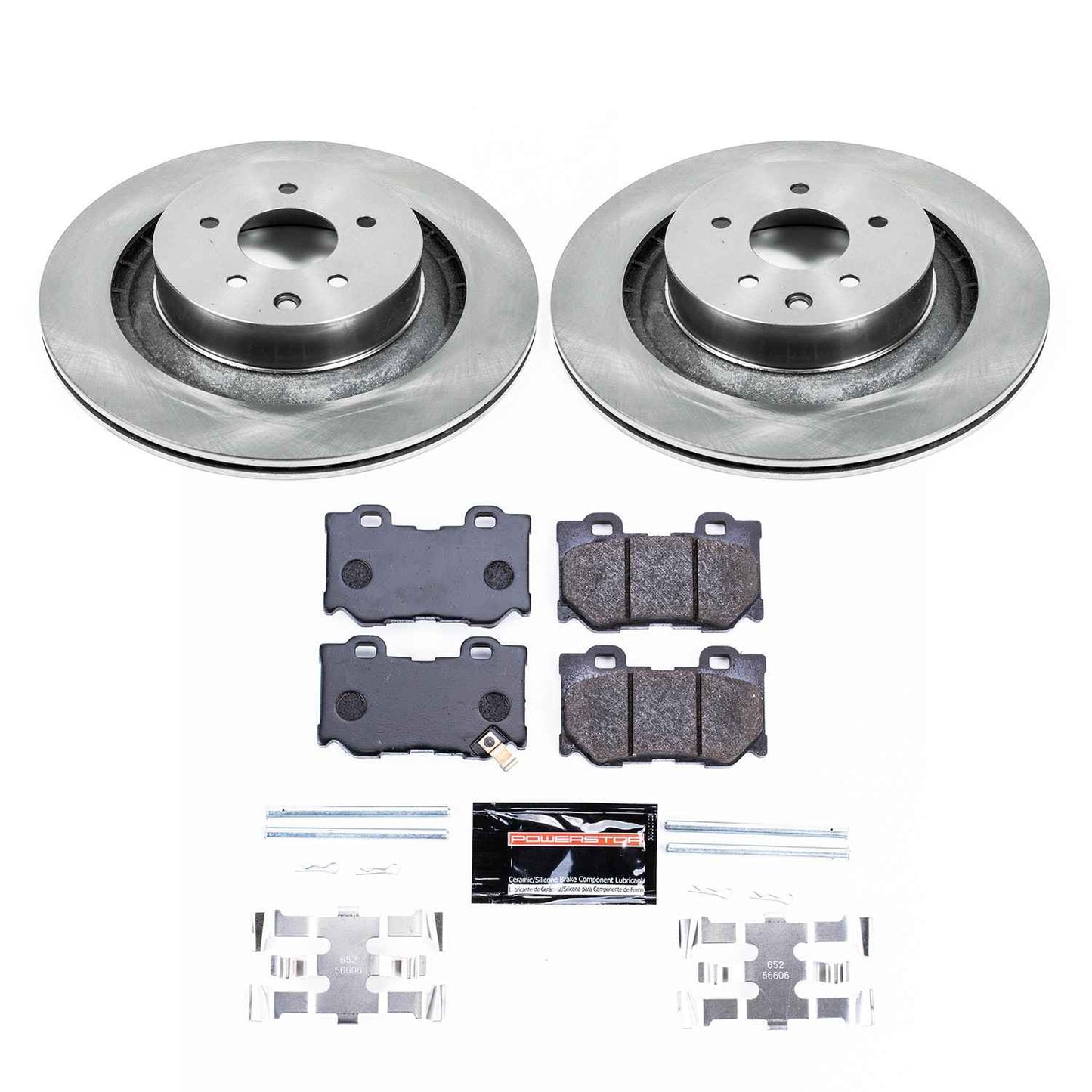PowerStop Power Stop 08-13 Infiniti G37 Rear Track Day Brake Kit TDBK4732