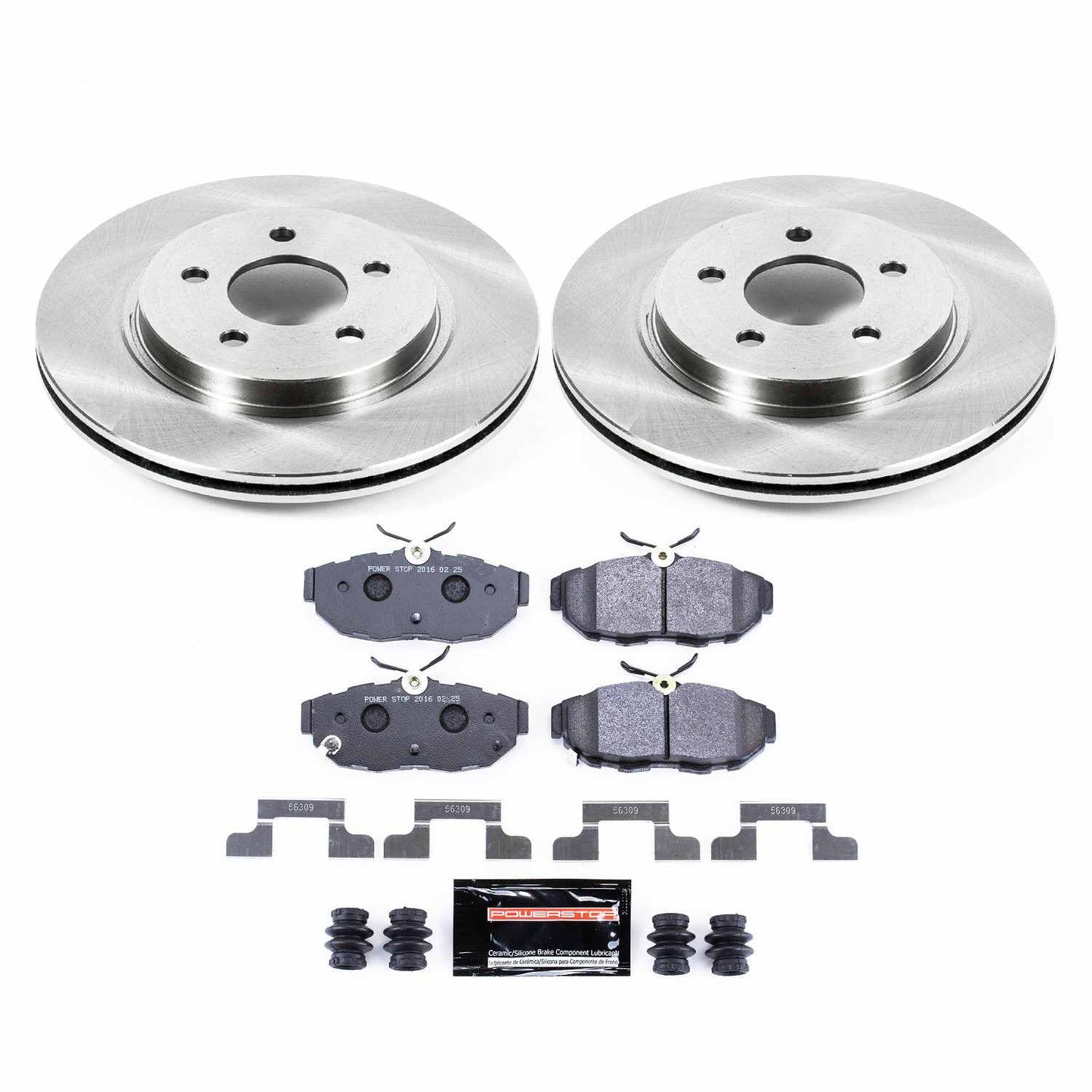 PowerStop Power Stop 11-14 Ford Mustang Rear Track Day Brake Kit TDBK4749