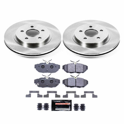PowerStop Power Stop 11-14 Ford Mustang Rear Track Day Brake Kit TDBK4749