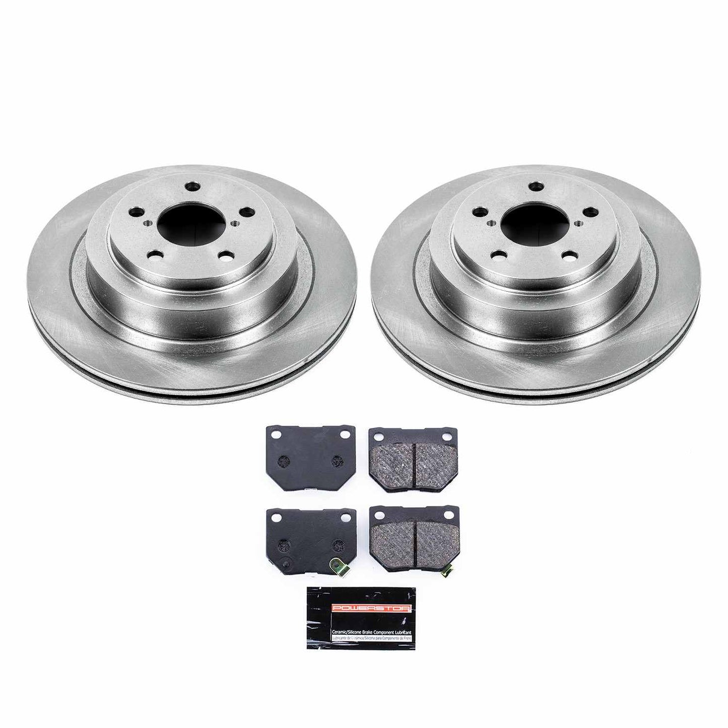 PowerStop Power Stop 06-07 Subaru Impreza Rear Track Day Brake Kit TDBK4932