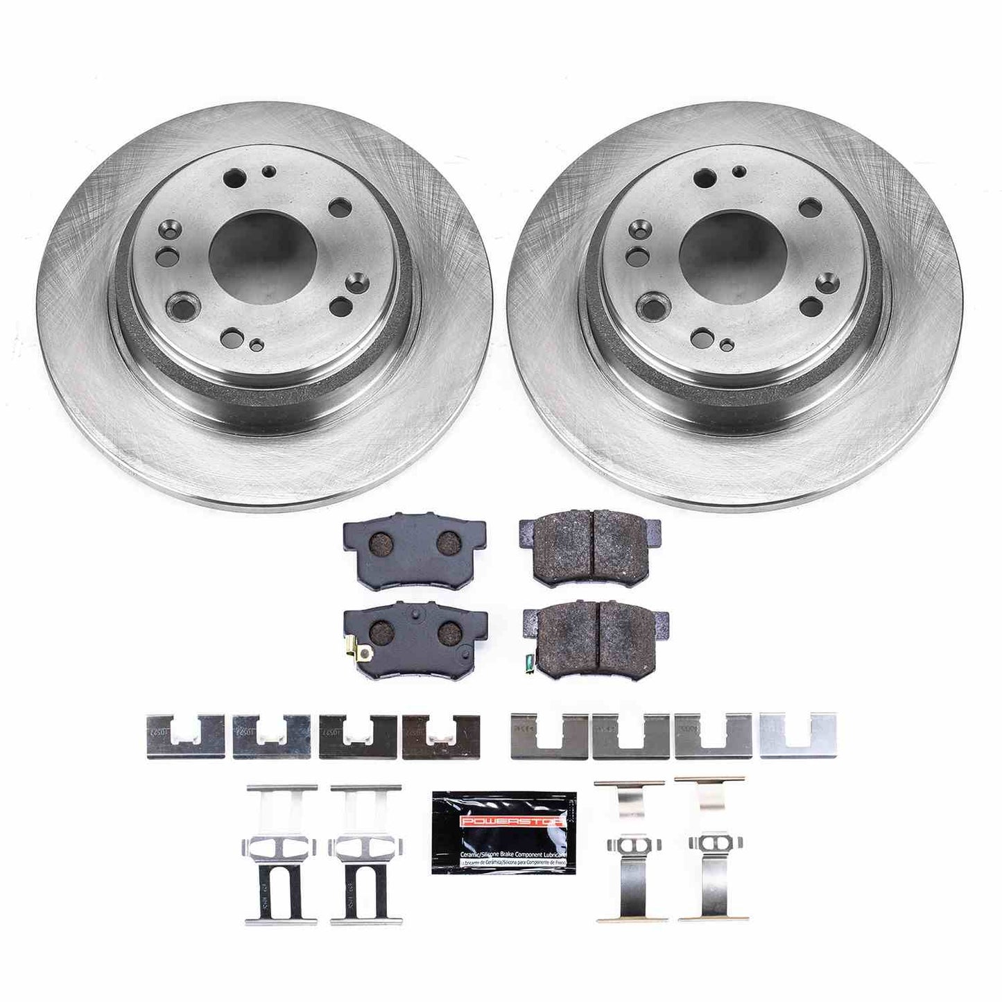 PowerStop Power Stop 02-04 Acura RL Rear Track Day Brake Kit TDBK4989