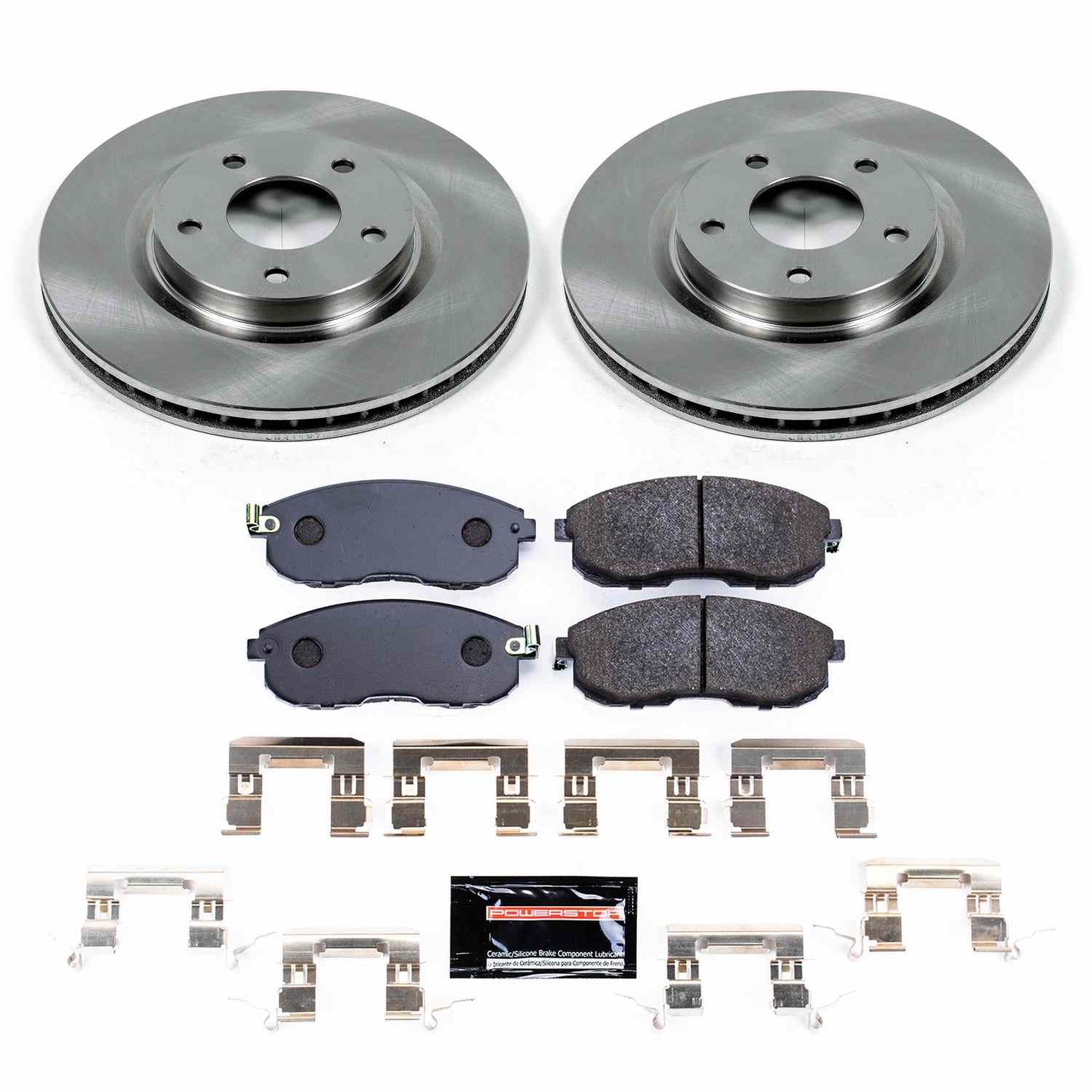 PowerStop Power Stop 07-12 Nissan Sentra Front Track Day Brake Kit TDBK5217