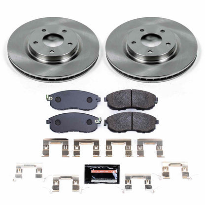 PowerStop Power Stop 07-12 Nissan Sentra Front Track Day Brake Kit TDBK5217