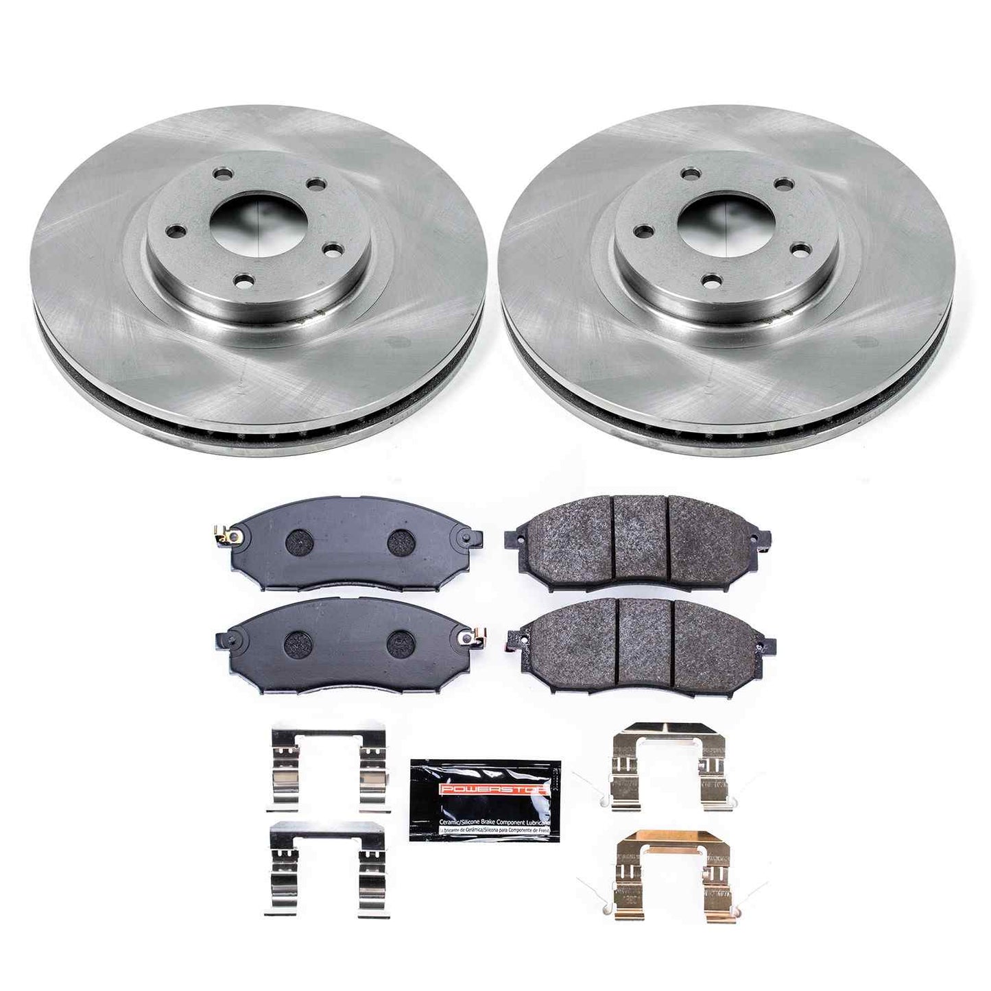 PowerStop Power Stop 11-14 Nissan Murano Front Track Day Brake Kit TDBK5263