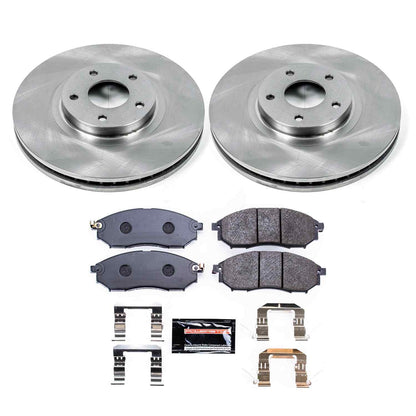 PowerStop Power Stop 11-14 Nissan Murano Front Track Day Brake Kit TDBK5263