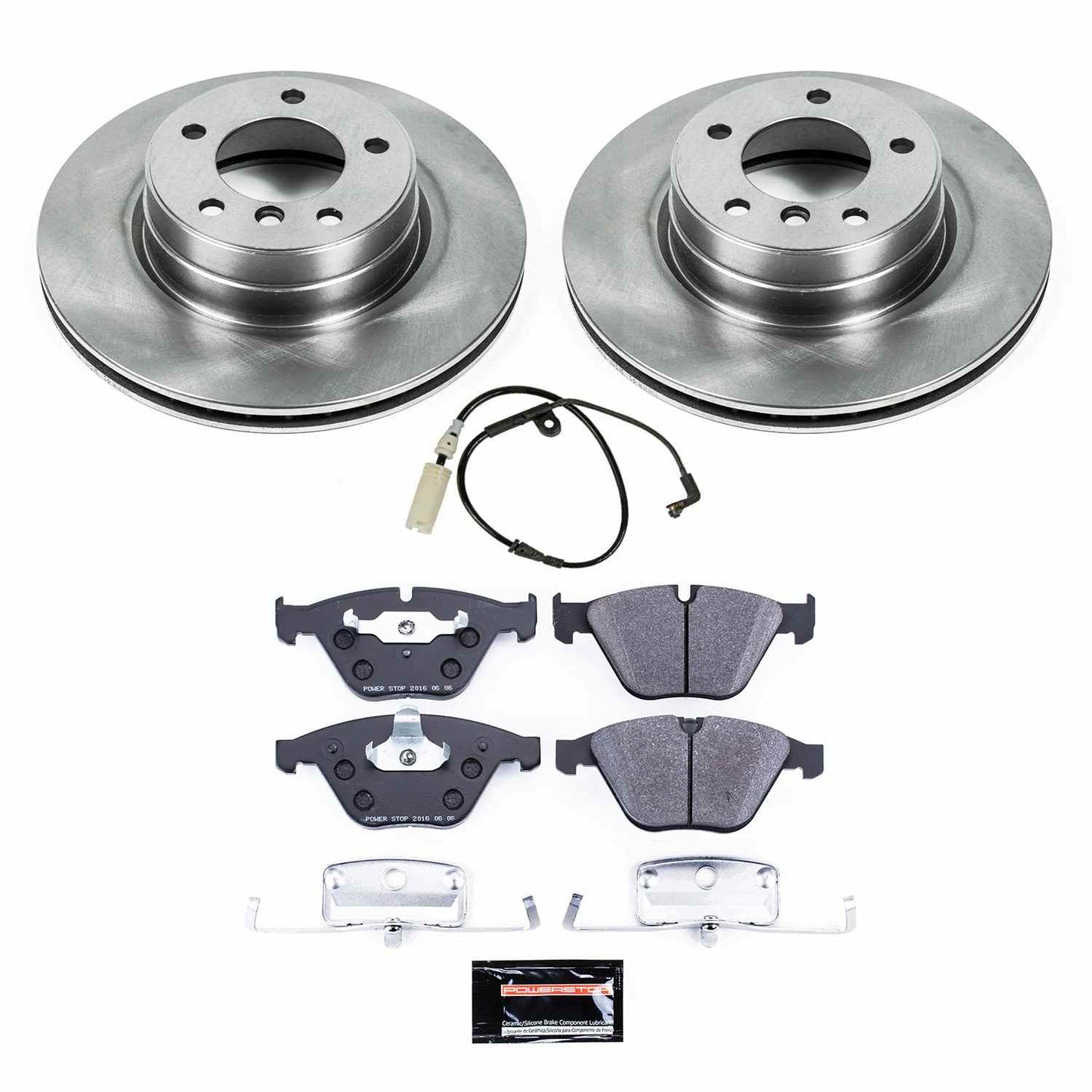 PowerStop Power Stop 06-07 BMW 525i Front Track Day Brake Kit TDBK5280