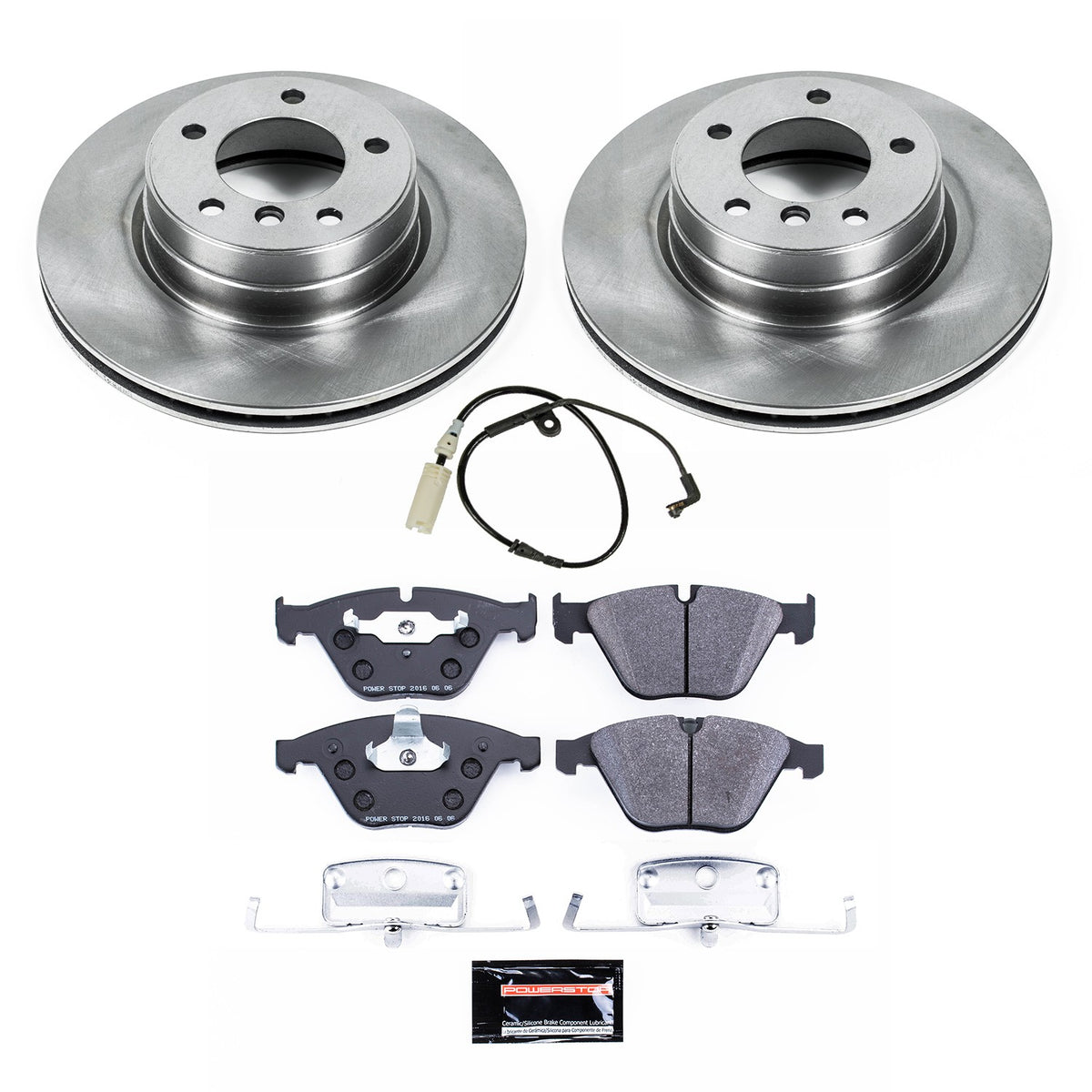 PowerStop Power Stop 06-07 BMW 525i Front Track Day Brake Kit TDBK5280