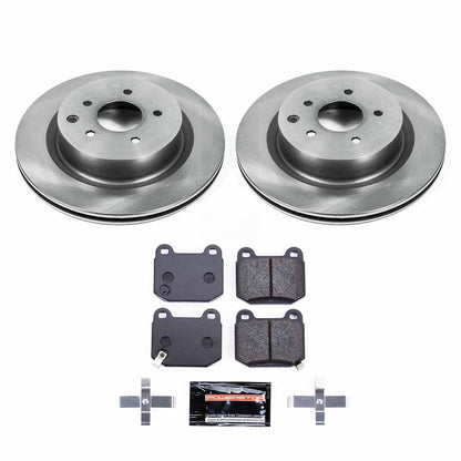 PowerStop Power Stop 03-04 Infiniti G35 Rear Track Day Brake Kit TDBK5303