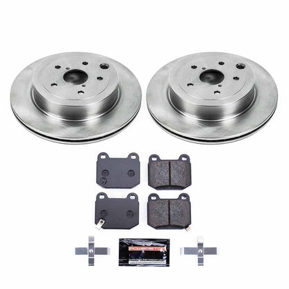 PowerStop Power Stop 08-14 Subaru Impreza Rear Track Day Brake Kit TDBK5305