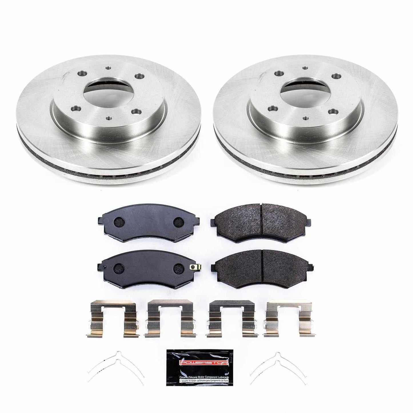 PowerStop Power Stop 02-03 Hyundai Sonata Front Track Day Brake Kit TDBK5372