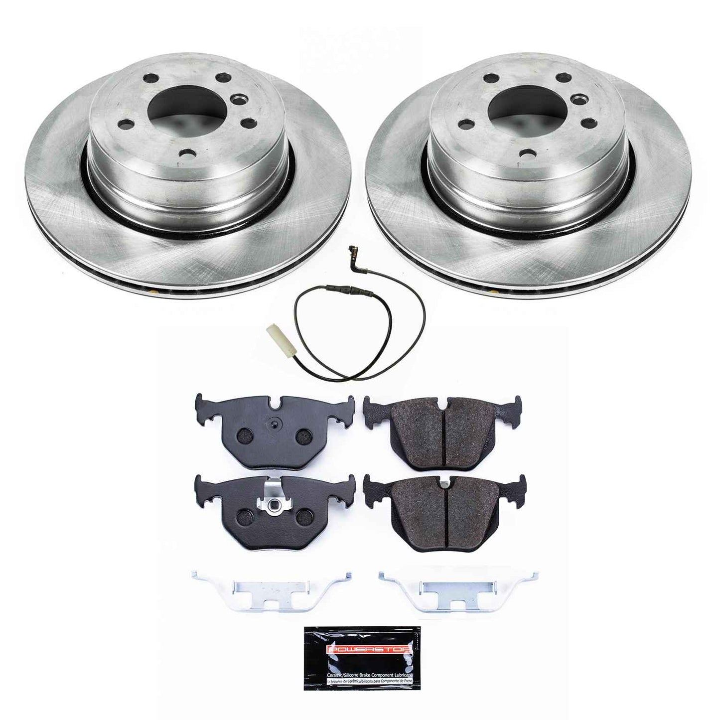 PowerStop Power Stop 06-07 BMW 530xi Rear Track Day Brake Kit TDBK5492