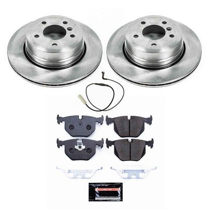 PowerStop Power Stop 06-07 BMW 530xi Rear Track Day Brake Kit TDBK5492