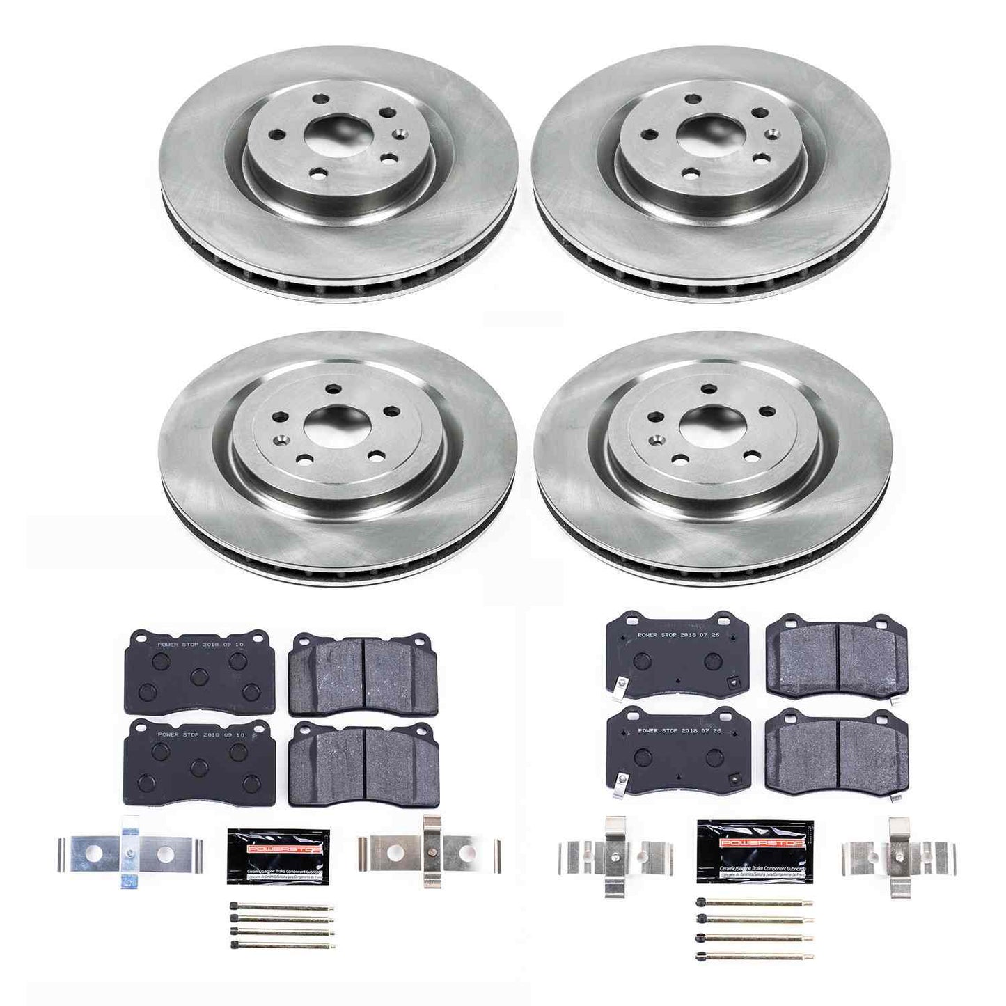 PowerStop Power Stop 10-15 Chevrolet Camaro Front & Rear Track Day Brake Kit TDBK5603
