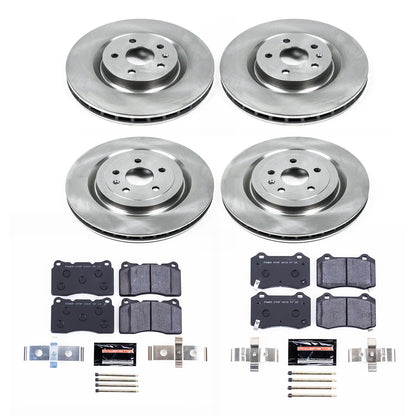 PowerStop Power Stop 10-15 Chevrolet Camaro Front & Rear Track Day Brake Kit TDBK5603