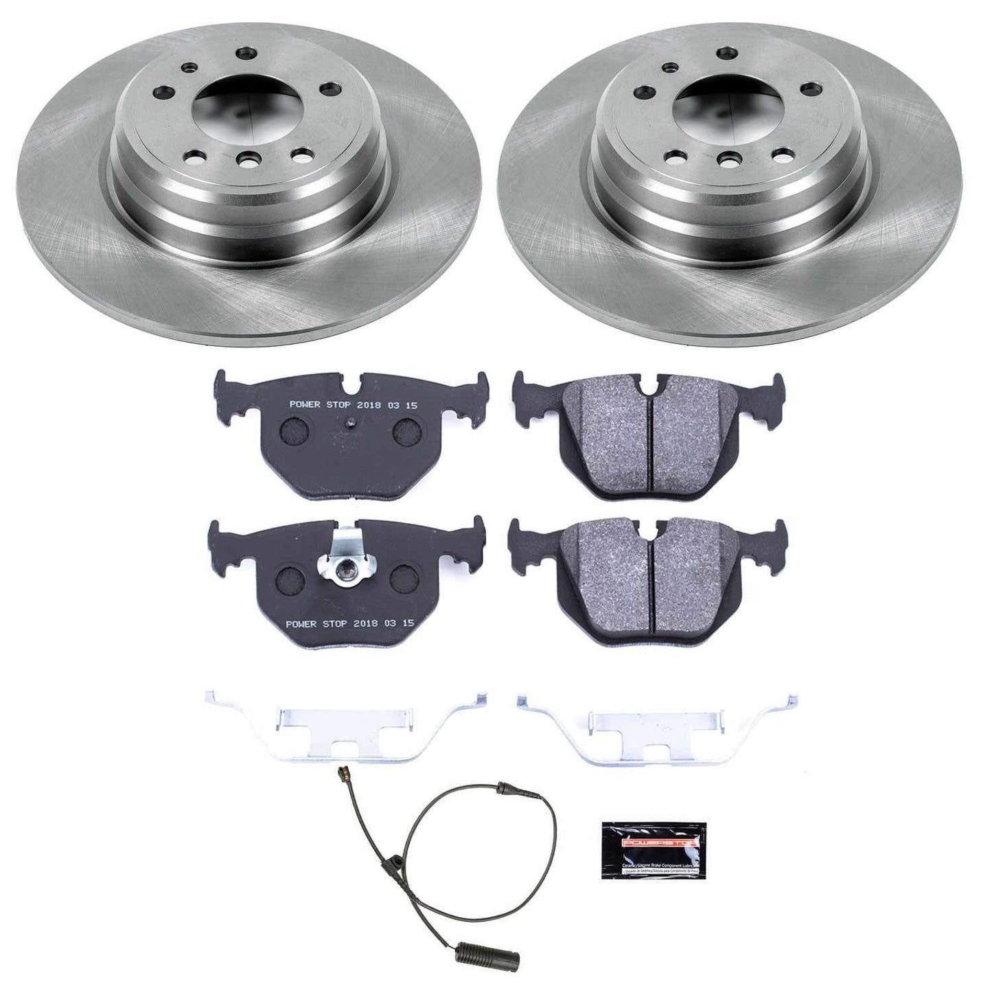 PowerStop Power Stop 1995 BMW 740i Rear Track Day Brake Kit TDBK5711