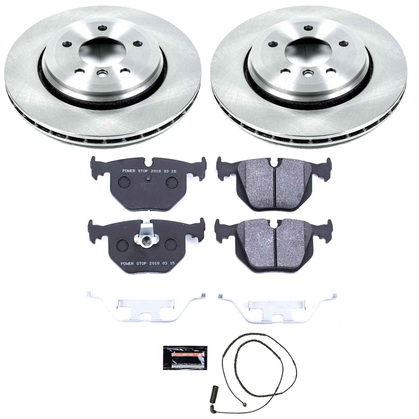 PowerStop Power Stop 01-06 BMW 330Ci Rear Track Day Brake Kit TDBK5729