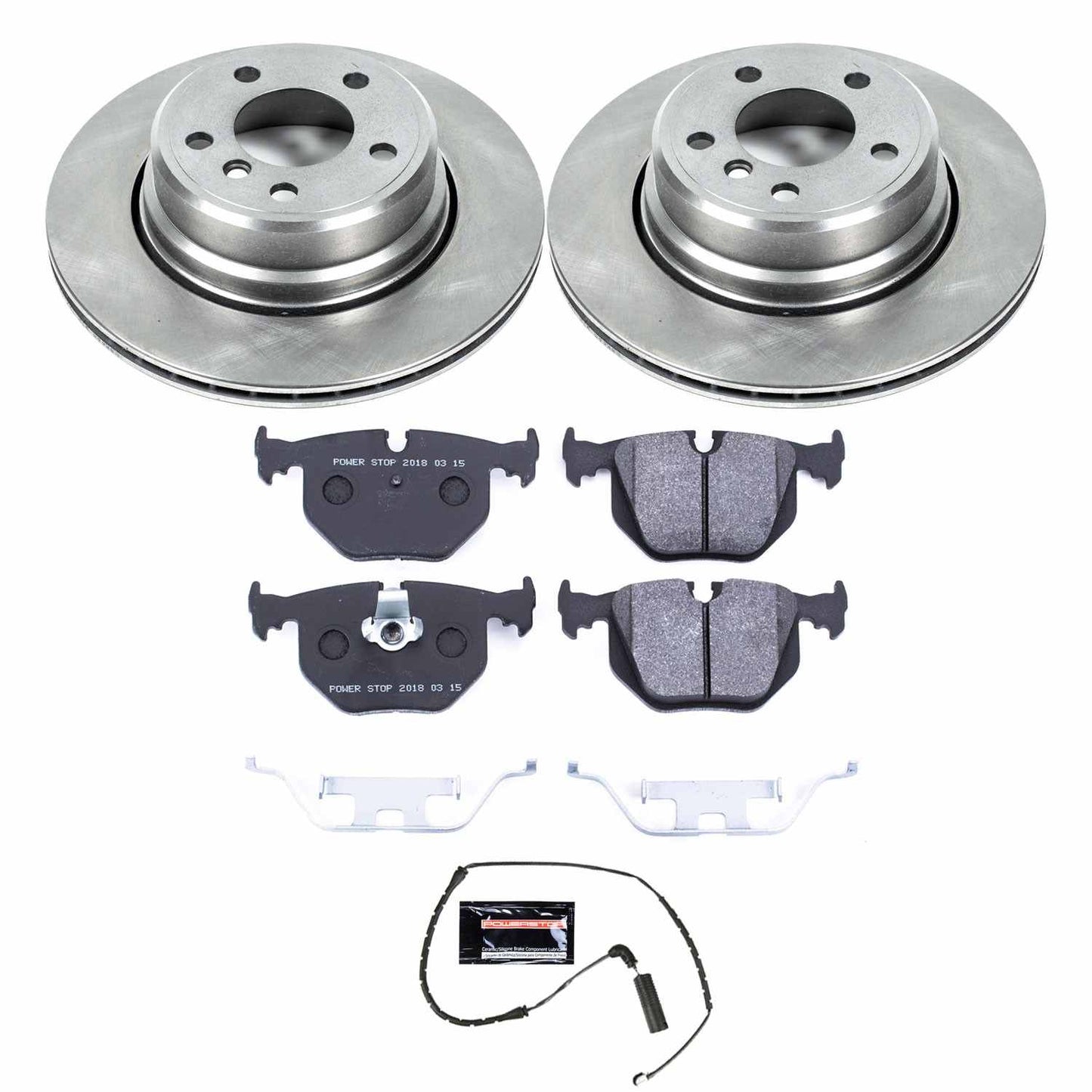 PowerStop Power Stop 02-06 BMW X5 Rear Track Day Brake Kit TDBK5734