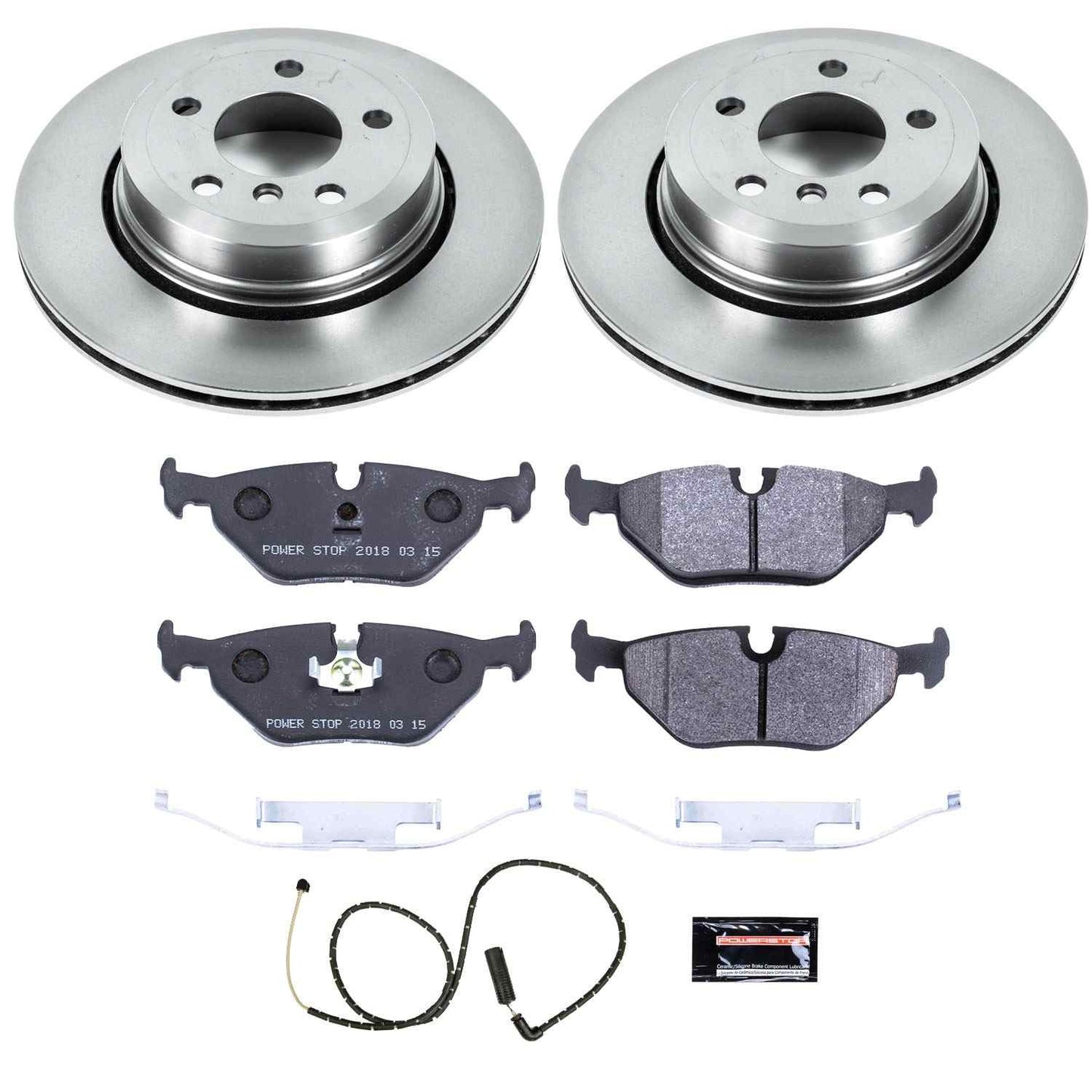 PowerStop Power Stop 04-10 BMW X3 Rear Track Day Brake Kit TDBK5738