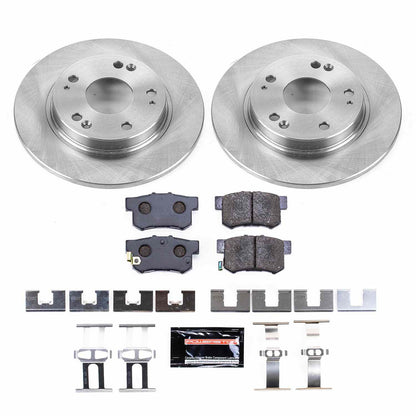 PowerStop Power Stop 11-15 Honda CR-Z Rear Track Day Brake Kit TDBK5860