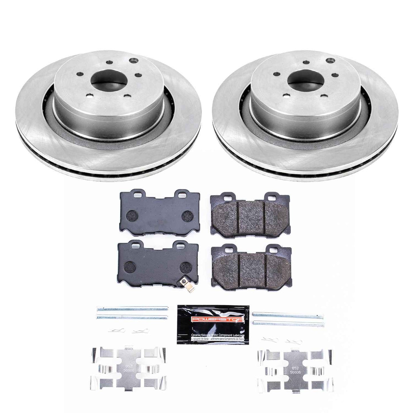 PowerStop Power Stop 09-13 Infiniti FX50 Rear Track Day Brake Kit TDBK5861