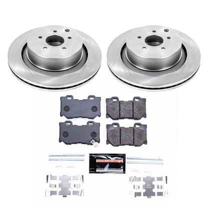 PowerStop Power Stop 09-13 Infiniti FX50 Rear Track Day Brake Kit TDBK5861