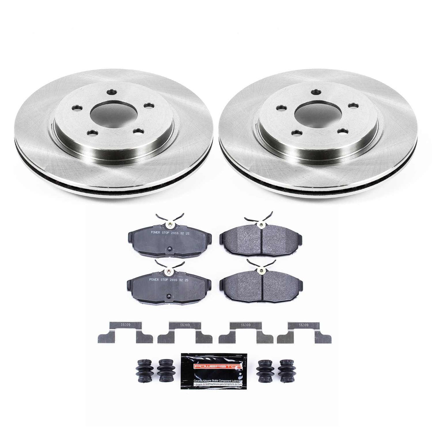 PowerStop Power Stop 2012 Ford Mustang Rear Track Day Brake Kit TDBK5941