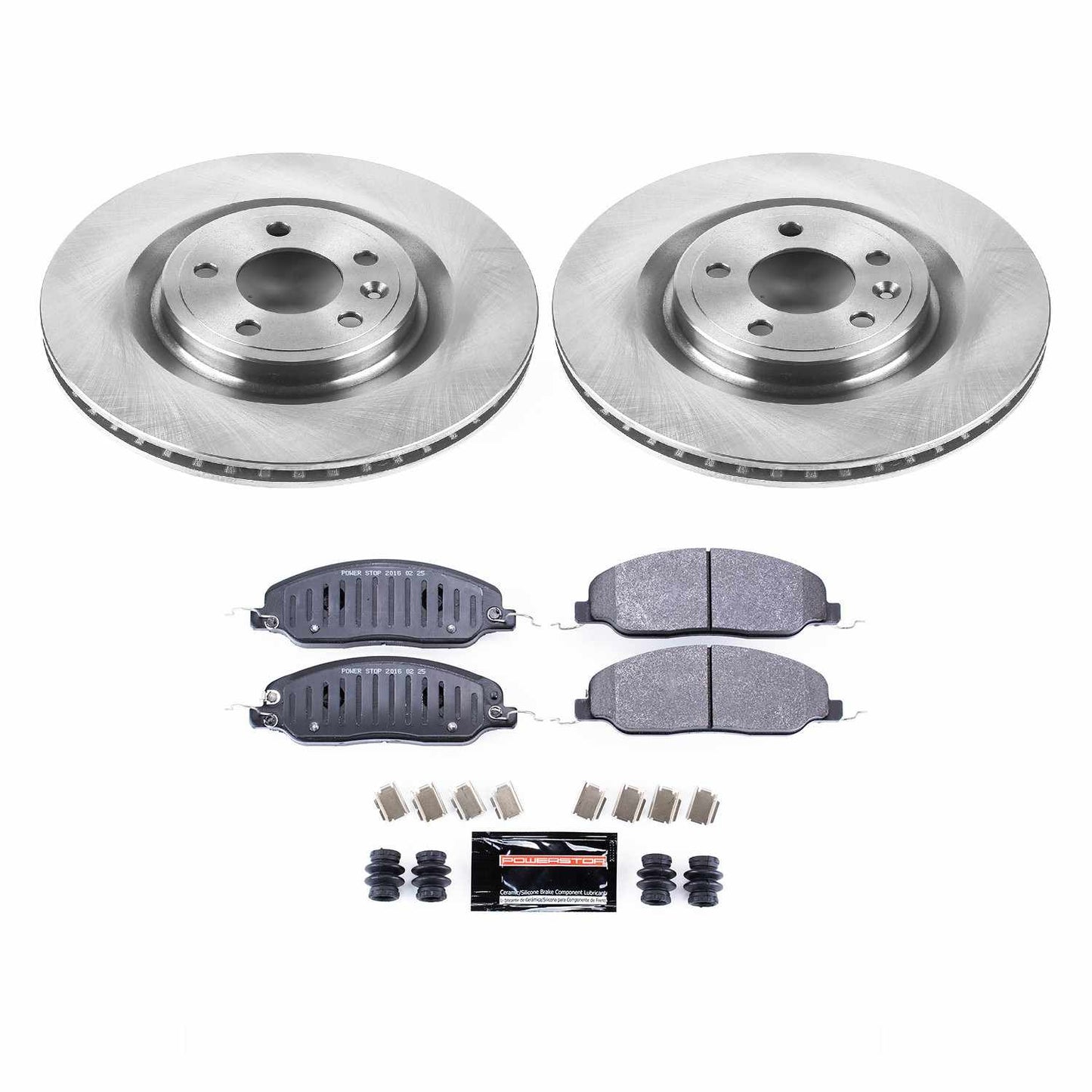 PowerStop Power Stop 11-14 Ford Mustang Front Track Day Brake Kit TDBK5944