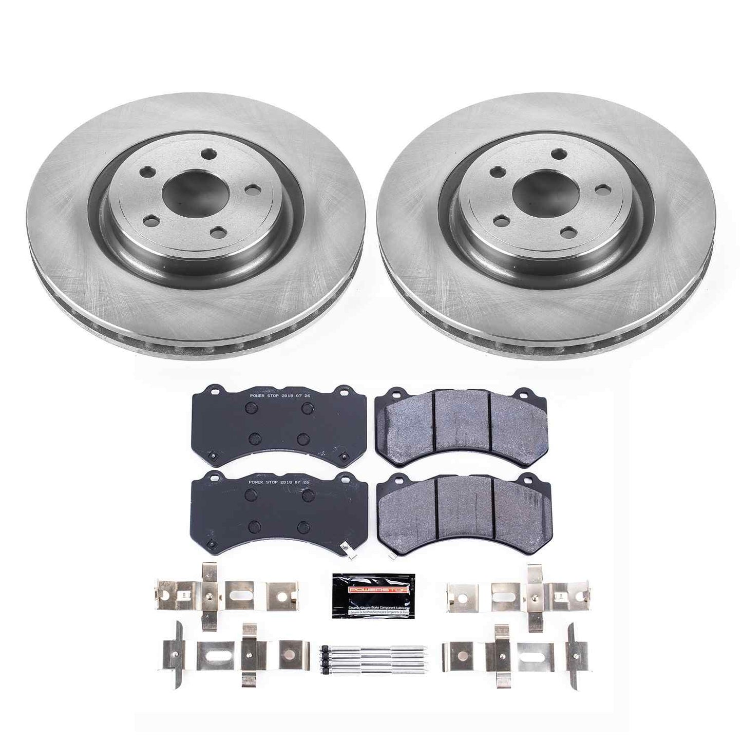 PowerStop Power Stop 18-19 Dodge Durango Front Track Day Brake Kit TDBK5957