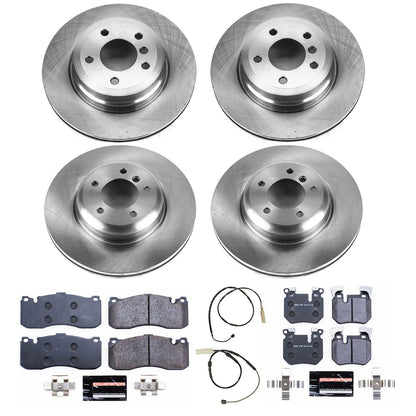 PowerStop Power Stop 11-13 BMW 135i Front & Rear Track Day Brake Kit TDBK6005