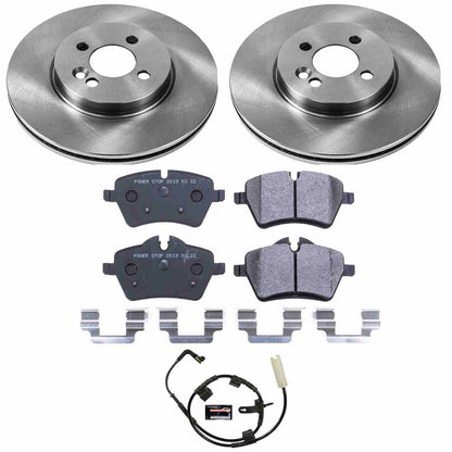 PowerStop Power Stop 07-10 Mini Cooper Front Track Day Brake Kit TDBK6068