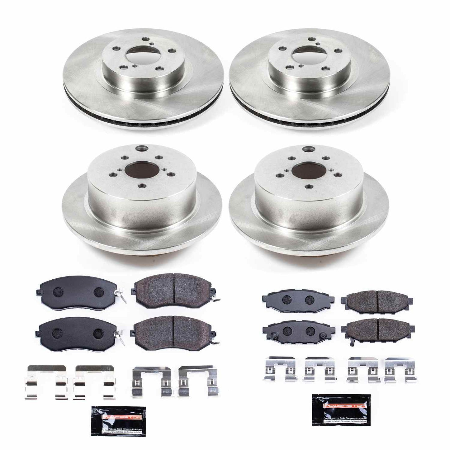 PowerStop Power Stop 12-16 Subaru Impreza Front & Rear Track Day Brake Kit TDBK6113