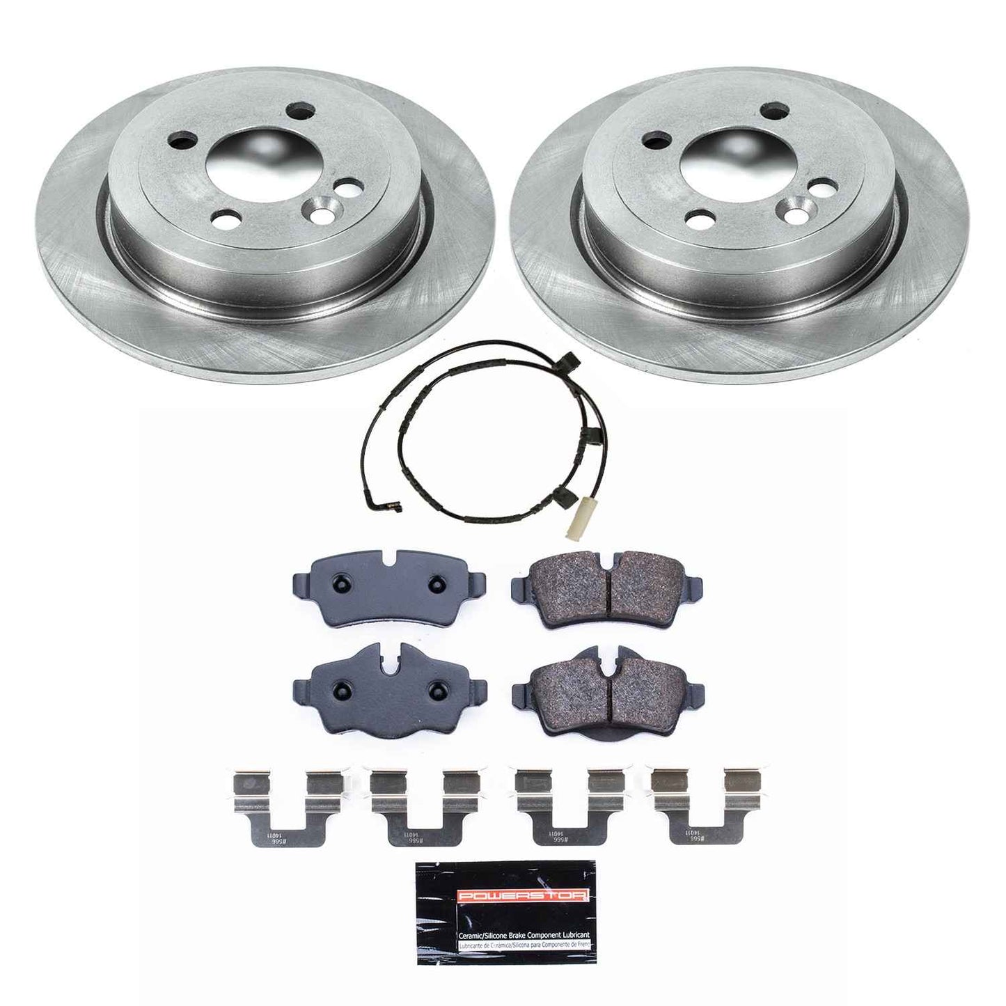 PowerStop Power Stop 07-10 Mini Cooper Rear Track Day Brake Kit TDBK6281