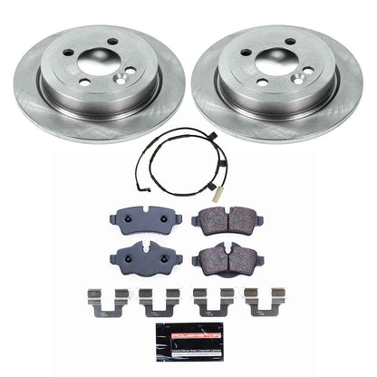 PowerStop Power Stop 07-10 Mini Cooper Rear Track Day Brake Kit TDBK6281