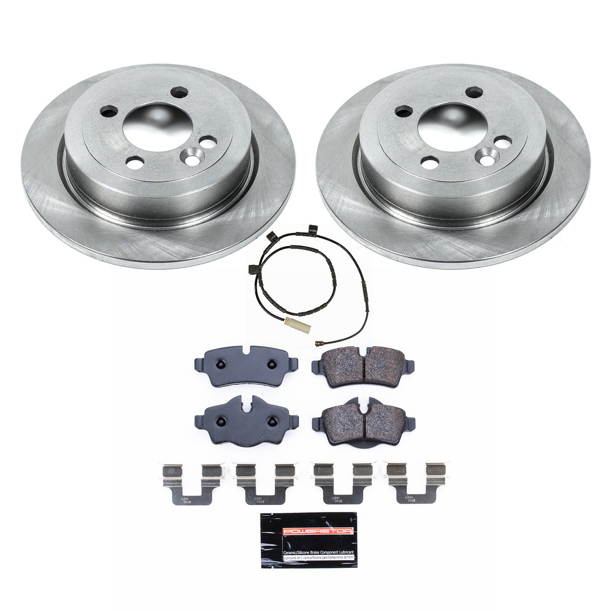 PowerStop Power Stop 11-16 Mini Cooper Rear Track Day Brake Kit TDBK6331
