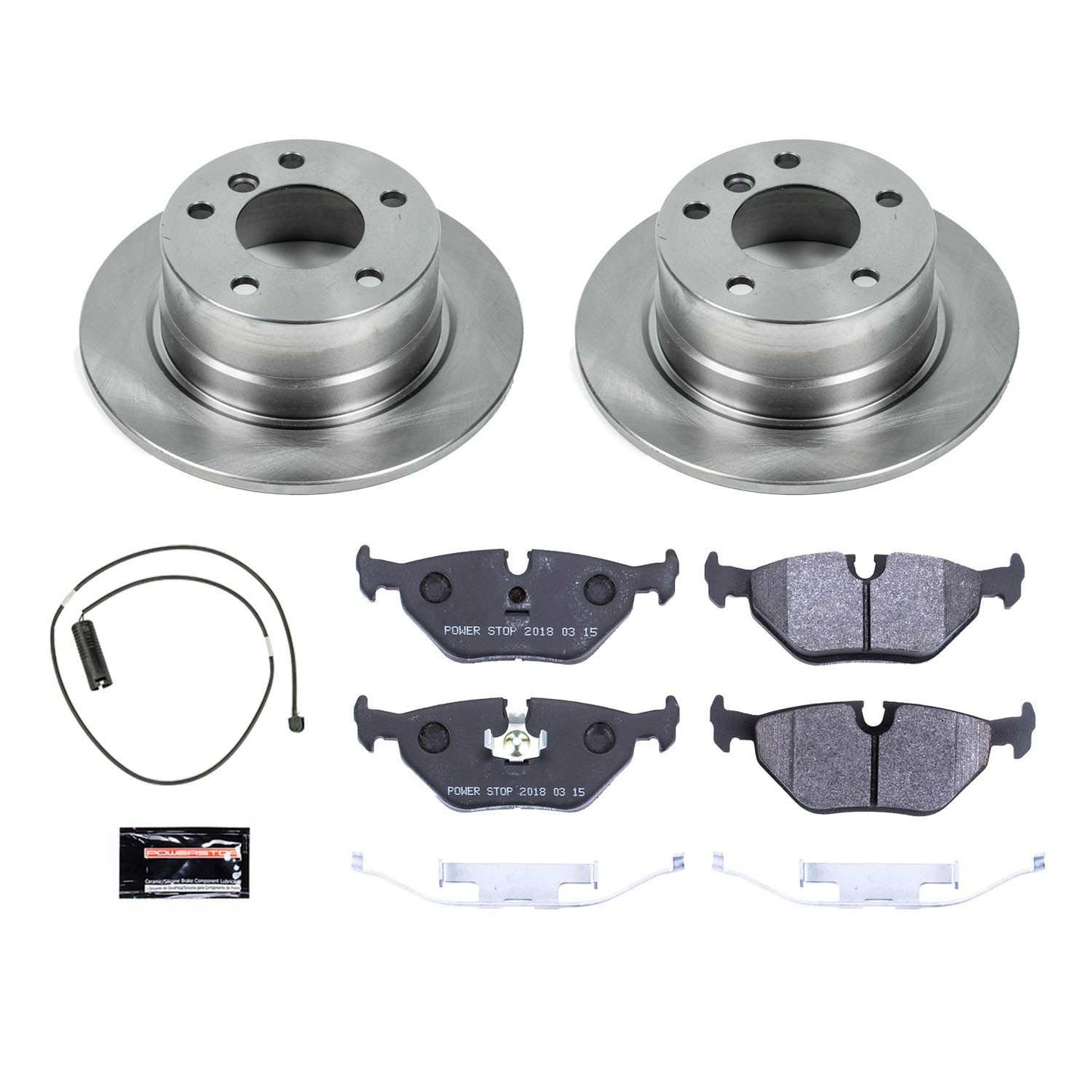 PowerStop Power Stop 96-02 BMW Z3 Rear Track Day Brake Kit TDBK633
