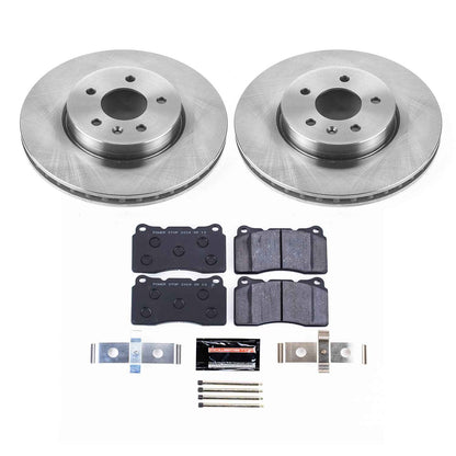 PowerStop Power Stop 13-18 Cadillac ATS Front Track Day Brake Kit TDBK6389