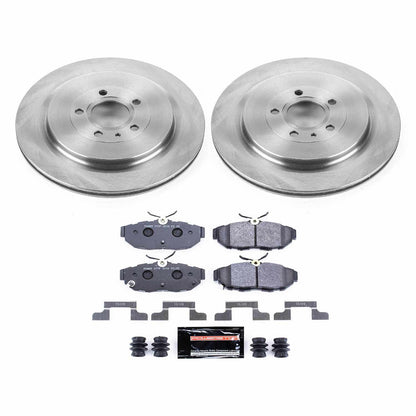 PowerStop Power Stop 13-14 Ford Mustang Rear Track Day Brake Kit TDBK6402