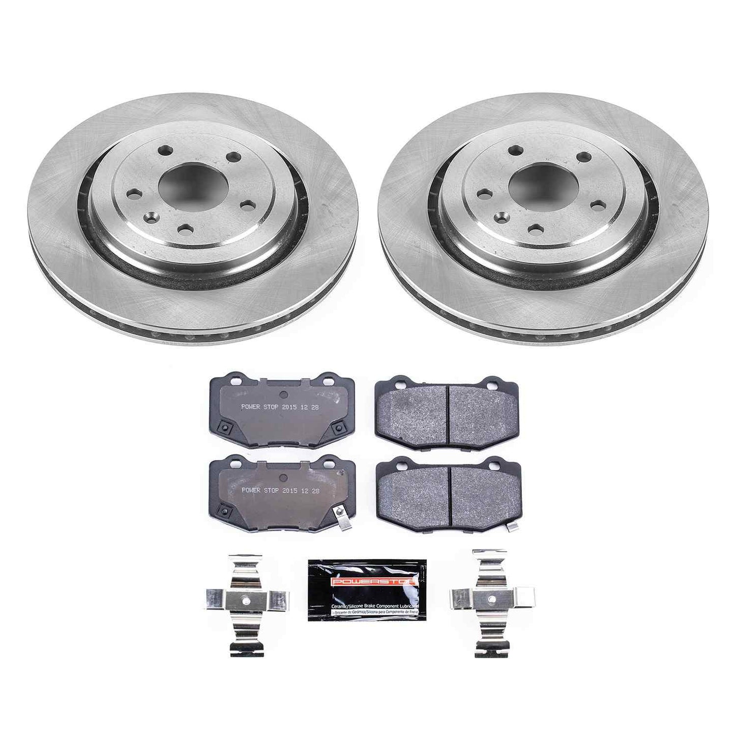 PowerStop Power Stop 14-19 Chevrolet Corvette Rear Track Day Brake Kit TDBK6530