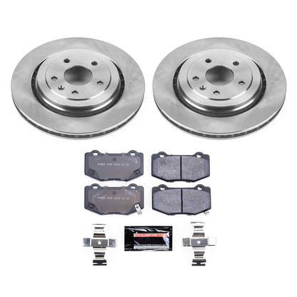 PowerStop Power Stop 14-19 Chevrolet Corvette Rear Track Day Brake Kit TDBK6530