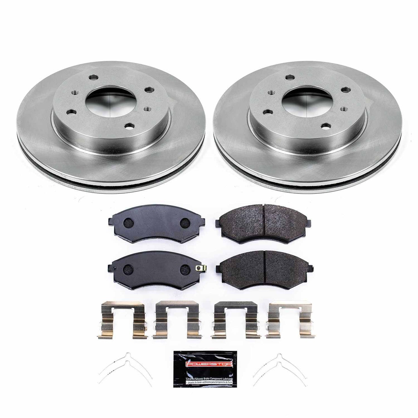 PowerStop Power Stop 91-96 Infiniti G20 Front Track Day Brake Kit TDBK656