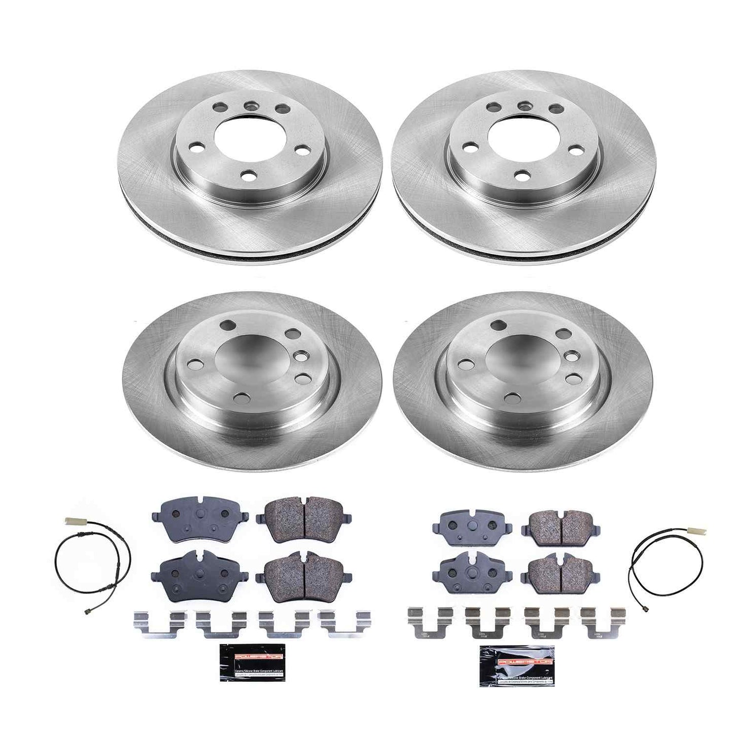PowerStop Power Stop 11-16 Mini Cooper Countryman Front & Rear Track Day Brake Kit TDBK6663