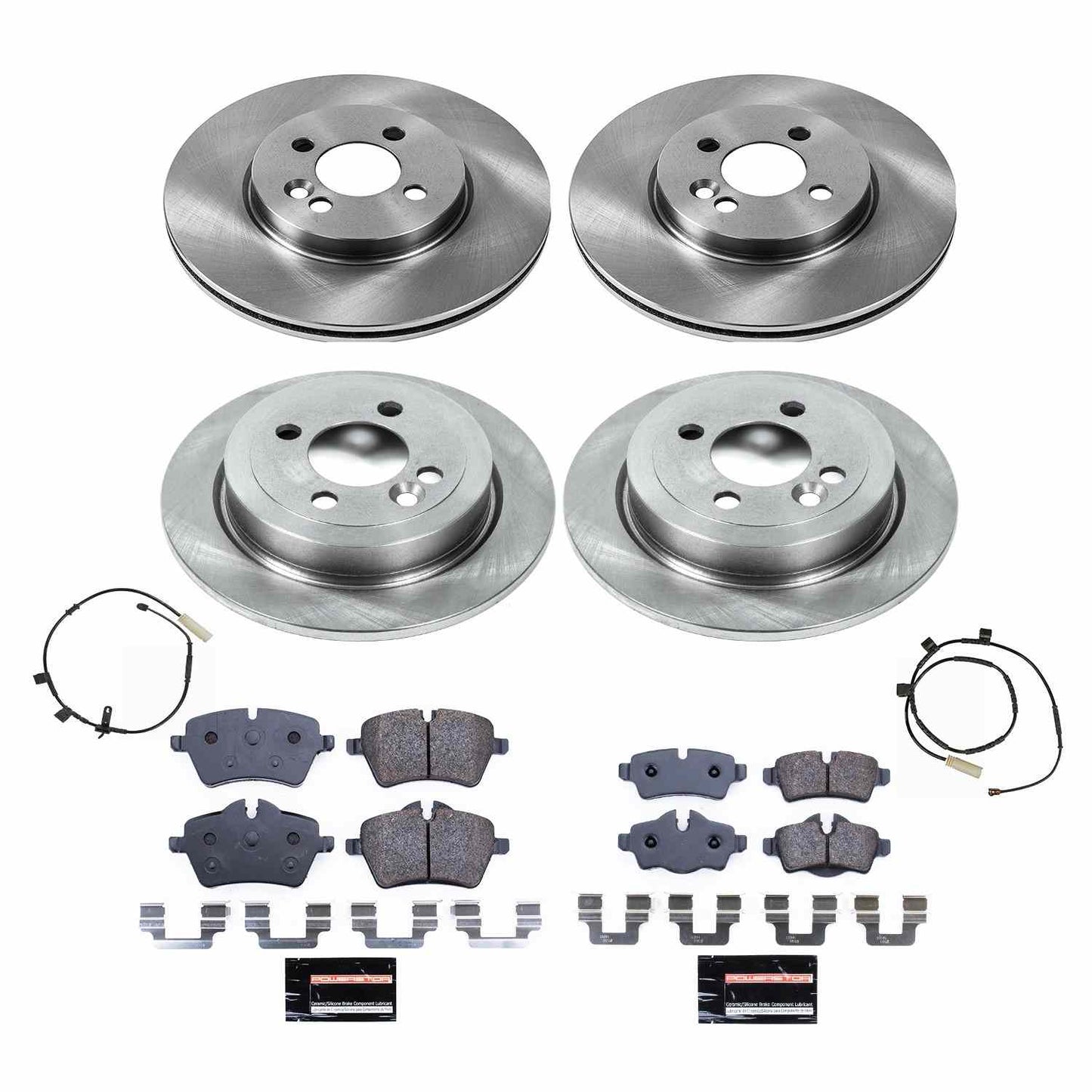 PowerStop Power Stop 11-16 Mini Cooper Front & Rear Track Day Brake Kit TDBK6742