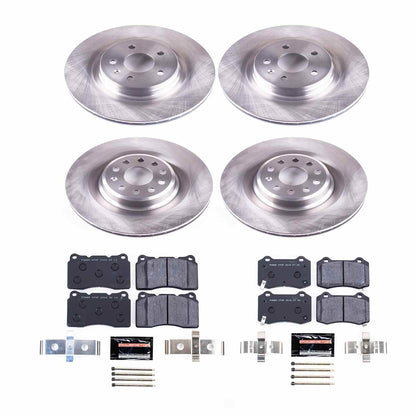 PowerStop Power Stop 12-16 Tesla Model S Front & Rear Track Day Brake Kit TDBK6797